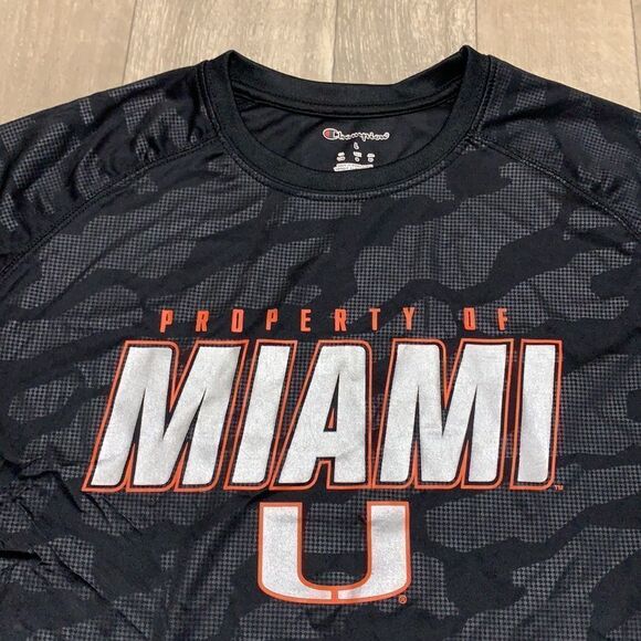 Champion‎ “Property Of Miami University” Shortsleeve T-Shirt - Picture 2 of 5